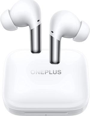 OnePlus Buds Pro Wireless Earbuds  E503A with Charging Case IPX413 IP5512 Smart Adaptive Noise Cancellation Sound Transparency Mode  Glossy White