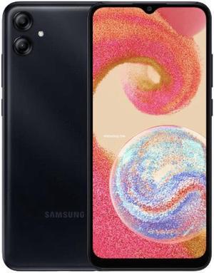 Samsung Galaxy A04e (SM-A042F/DS), 6.5" HD+ Display, 32GB + 3GB RAM, 13MP Dual Camera, Factory Unlocked, International Version - Black
