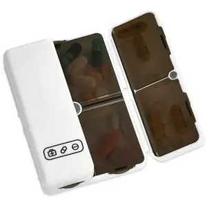 Magnetic Foldable Pill Box Case - 7 Day Weekly Medicine Organizer - Portable Compact Lightweight Pill Container with 7 Compartments, Dustproof, Air-Tight, BPA Free for Pills Vitamins and Supplements Magnetic Foldable Pill Box Case - 7 Day Weekly Medicine Organizer - Portable Compact Lightweight Pill Container with 7 Compartments, Dustproof, Air-Tight, BPA Free for Pills Vitamins and Supplements