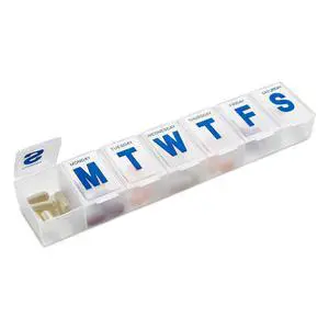 MEDca Weekly Pill Organizer, 7-Day Pill Planner Extra Large MEDca Weekly Pill Organizer, 7-Day Pill Planner Extra Large