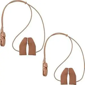 Hearing Aid Protectors and Clips - (2-Pack) Corded Fabric Cover w/Clasp Protect from Dirt Dust Sweat & Moisture Reduces Wind Noise & Prevents Loss Fits Most (1-Inch, 1.25-Inch, 2-Inch) BTE Devices Hearing Aid Protectors and Clips - (2-Pack) Corded Fabric Cover w/Clasp Protect from Dirt Dust Sweat & Moisture Reduces Wind Noise & Prevents Loss Fits Most (1-Inch, 1.25-Inch, 2-Inch) BTE Devices