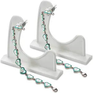 MEDca Bracelet Buddy Jewelry Helper, 2 Pack - One Handed Bracelet and Watch Fastening Aid for Arthritis, Weak Hands and Limited Dexterity MEDca Bracelet Buddy Jewelry Helper, 2 Pack - One Handed Bracelet and Watch Fastening Aid for Arthritis, Weak Hands and Limited Dexterity