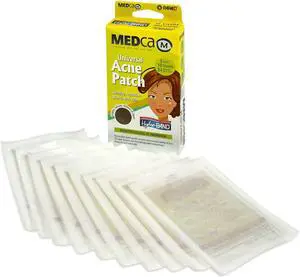 MEDca Acne Pimple Master Patch Absorbing Cover 24 Count Three Sizes 10 Sheets MEDca Acne Pimple Master Patch Absorbing Cover 24 Count Three Sizes 10 Sheets