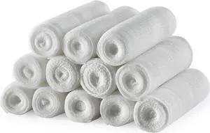 Gauze Bandage Rolls - Pack or 12, 3" x 4.1 Yards Per Roll of Medical Grade Gauze Bandage and Stretch Bandage Wrapping for Dressing All Types of Wounds and First Aid Kit by MEDca Gauze Bandage Rolls - Pack or 12, 3" x 4.1 Yards Per Roll of Medical Grade Gauze Bandage and Stretch Bandage Wrapping for Dressing All Types of Wounds and First Aid Kit by MEDca