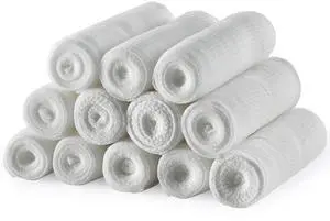 MEDca Medical Gauze Stretch Bandage Roll Tape For Wound Care Dressing 12 Pack 4"x 4 Yards