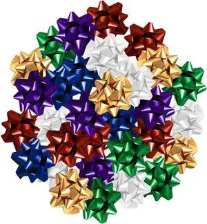 1.5" Medium Size Gift Bows (Pack of 30) Assorted Colored Pre-Made Present Bows - Ready to Use Peel & Stick Solid Color Bows for Holidays Gift 1.5" Medium Size Gift Bows (Pack of 30) Assorted Colored Pre-Made Present Bows - Ready to Use Peel & Stick Solid Color Bows for Holidays Gift