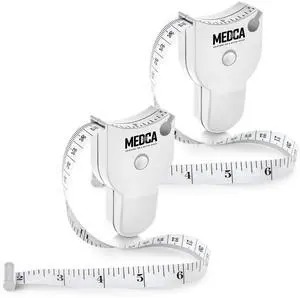 Body Tape Measure - (2 Pack) Measuring Tapes for Body and Fat Weight Monitors, (Inches & cm) Retractable Tape Measure Ruler for Accurate Body Fat Calculator Helps Calculate Fitness Body Measurements Body Tape Measure - (2 Pack) Measuring Tapes for Body and Fat Weight Monitors, (Inches & cm) Retractable Tape Measure Ruler for Accurate Body Fat Calculator Helps Calculate Fitness Body Measurements