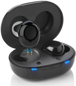 Digital Hearing Amplifier - Next Generation in The Ear Personal Sound Device w/Noise Reduction - Rechargeable ITE 2 Piece Set, Portable Charging Case Sound Assist for Adults and Seniors, Black Digital Hearing Amplifier - Next Generation in The Ear Personal Sound Device w/Noise Reduction - Rechargeable ITE 2 Piece Set, Portable Charging Case Sound Assist for Adults and Seniors, Black