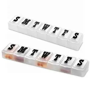 MEDca 7-day Pill Organizer Weekly Pill Planner PACK OF 2 MEDca 7-day Pill Organizer Weekly Pill Planner PACK OF 2