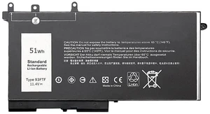 Battery for DELL Latitude 5490 5590 5491 5591 93FTF 51Wh 11.4V Li-ion Laptop Battery High Capacity, Fast Shipping, 2-Year Warranty Battery for DELL Latitude 5490 5590 5491 5591 93FTF 51Wh 11.4V Li-ion Laptop Battery High Capacity, Fast Shipping, 2-Year Warranty