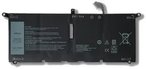 Battery for Dell XPS 13 9370 9380 7390 9305 P82G P113G HK6N5 7.6V 52Wh, High Capacity, 1-Year Warranty Battery for Dell XPS 13 9370 9380 7390 9305 P82G P113G HK6N5 7.6V 52Wh, High Capacity, 1-Year Warranty