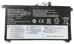 Laptop Battery for Lenovo ThinkPad T570 T580 P51S P52S 01AV493, 01AV494, 01AV495, SB10K97528, SB10K97529, 61, 61+ 11.4V 48Wh/72Wh High Capacity, 12-Month Warranty Laptop Battery for Lenovo ThinkPad T570 T580 P51S P52S 01AV493, 01AV494, 01AV495, SB10K97528, SB10K97529, 61, 61+ 11.4V 48Wh/72Wh High Capacity, 12-Month Warranty