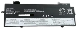 Battery for Lenovo L20C4P71 L20D4P71 L20M4P71 X1 Yoga Gen 6 Gen 7, 11.55V 52.5Wh, High Capacity 6-Cell Li-Polymer, 2-Year Warranty Battery for Lenovo L20C4P71 L20D4P71 L20M4P71 X1 Yoga Gen 6 Gen 7, 11.55V 52.5Wh, High Capacity 6-Cell Li-Polymer, 2-Year Warranty