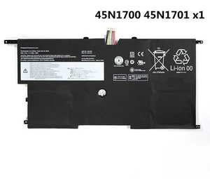 Laptop Battery for Lenovo ThinkPad New X1C 2014 45N1700 45N1701, 11.4V 23.2Wh, Compatible with X1 Carbon Gen 2, 2-Year Warranty Laptop Battery for Lenovo ThinkPad New X1C 2014 45N1700 45N1701, 11.4V 23.2Wh, Compatible with X1 Carbon Gen 2, 2-Year Warranty