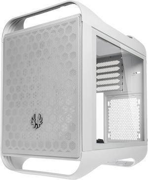 BitFenix Prodigy M 2022 mATX/Mini-ITX Gaming PC Case, RTX 3090 or RX 6900 XT Ready, Vertical GPU and Water Cooling Mounting, Tempered Glass, USB 3.2 Type-C and 2X USB 3.0 Type-A, White