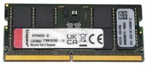 Kingston 32GB 262-Pin DDR5 SO-DIMM DDR5 4800 (PC4 38400) Memory (Notebook Memory) Model KCP548SD8-32 Kingston 32GB 262-Pin DDR5 SO-DIMM DDR5 4800 (PC4 38400) Memory (Notebook Memory) Model KCP548SD8-32