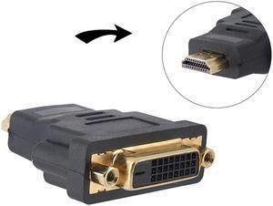 1PC HDMI Male to DVI (24+1) Female Adapter,DVI-D Female to HDMI Male Connector