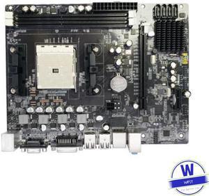A55 motherboard For AMD FM1 DDR3 VGA DVI Desktop Computer Mainboard