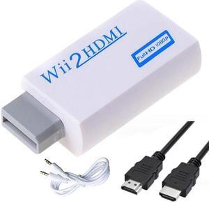Wiistar Wii to HDMI Converter Wii2HDMI Adapter 1080P +3.5mm Audio Output -  AliExpress