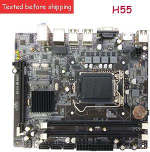 LGA1156 H55 Motherboard Dual Channel DDR3 8GB Motherboard Mainboard HDMI VGA For PC Computer