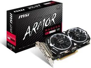 MSI GAMING Radeon RX 470 GDDR5 4GB CrossFire FinFET DirectX 12 Graphics Card (RX 470 ARMOR 4G OC)