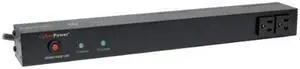 CyberPower RKBS15S2F12R  15A 14-Outlet 1U RM Rackbar Surge Suppressor