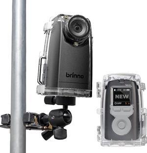 Brinno Time Lapse Camera BCC300-C Bundle, 2023 Time-lapse Camera Outdoor Construction Bundle with Wall Mount, LCD Screen, Extended Battery Life, Waterproof Case, and Clamp