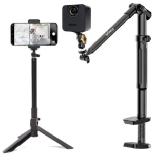 ACC1100 Brinno 3-in-1 Monopod, Phone Tripod, Clamp Mount w/ Phone Holder, 360° Rotation ACC1100 Brinno 3-in-1 Monopod, Phone Tripod, Clamp Mount w/ Phone Holder, 360° Rotation