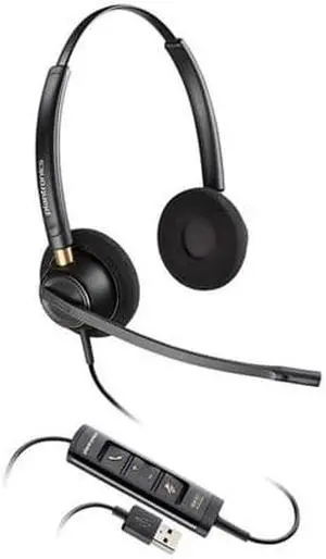 Plantronics EncorePro HW525 USB Binaural On-Ear Headset