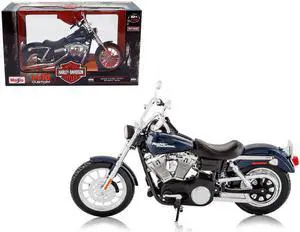 2006 Harley Davidson FXDBI Dyna Street Bob Bike Motorcycle Model 1/12 by Maisto