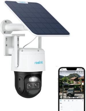 Reolink Trackmix Series M22  with Solar Panel 2 2K Smart WiFi Battery Camera with Auto-Zoom Tracking, Dual-Band WIFI