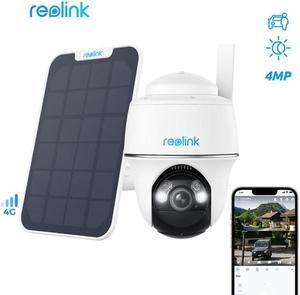 Reolink Go Series P41 with Solar Panel 4MP Wireless 4G PT Camera, with Smart Detection, Night Vision, Battery/Solar-Powered, Two-Way Audio