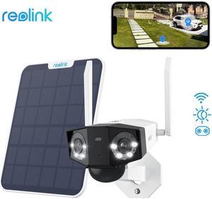 Reolink Duo Series M21 with Solar Panel 2 180° Panoramic Wireless Dual Lens Battery-Powered Camera with Smart Detection