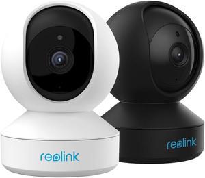 Reolink E1 Pro 2 Pack 4MP Auto-Tracking 5/2.4G WiFi Indoor Security Camera for Home, Two-way Audio Smart Person/Pet Detect Multiple Storage Options, Ideal for Baby Monitor/Pet/Elderly/Gift