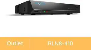 Reolink 4K 8CH PoE NVR Home Security Camera System Video Recorder with 2TB HDD Support 8MP/5MP/4MP/1080p/720p HD PoE Camera, Human/Vehicle Detection Supported - RLN8-410 Reolink 4K 8CH PoE NVR Home Security Camera System Video Recorder with 2TB HDD Support 8MP/5MP/4MP/1080p/720p HD PoE Camera, Human/Vehicle Detection Supported - RLN8-410