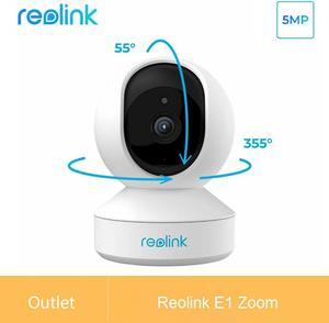 Reolink 5MP PTZ Wireless WiFi Security Camera Baby Pet Monitor Renewed E1 Zoom