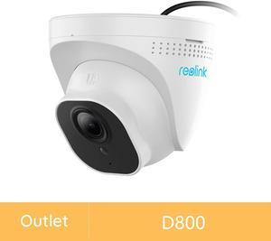 Reolink 4K 8MP Add-on Dome PoE IP Security Camera Audio IR Night Vision D800