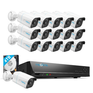Reolink Pro Series 4K+ 16-Channel Wired Security System – 8 X 12MP Cameras, 4TB NVR