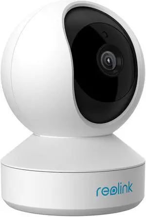 Reolink E1 Pro Wireless Security Camera, 4MP HD Plug-in Indoor, 2.4/5GHz WiFi Camera for Home Security/Baby Monitor/ Pets Pan Tilt, Night Vision, Works with Alexa/Google Assistant