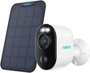 Reolink 3MP Wireless Battery Powered Security Camera with Solar Panel Smart Detection