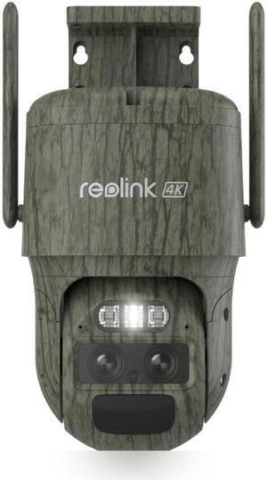 Reolink 4K 4G LTE Dual-Lens Battery Security Camera with Auto-Zoom Tracking,Dual View, Dual Tracking, Person/Vehicle/Animal Detection