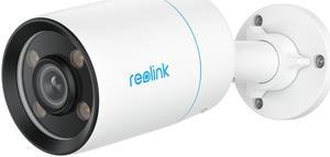 Reolink CX810 ColorX 4K 8MP PoE IP Camera 4K Ultra HDR Spotlight True Full-Color Night Vision F1.0 Super Aperture with Person/Vehicle/Animal Detection 2-Way Audio