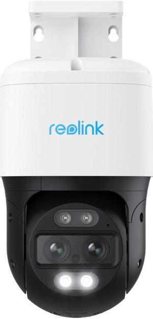 Reolink 4K PTZ Security Camera System, Home IP PoE 360 Camera with Dual-Lens, Auto 6X Hybrid Zoomed Tracking, 355° Pan & 90° Tilt, Outdoor Surveillance, 2022 New Released, AI Detection, Trackmix PoE