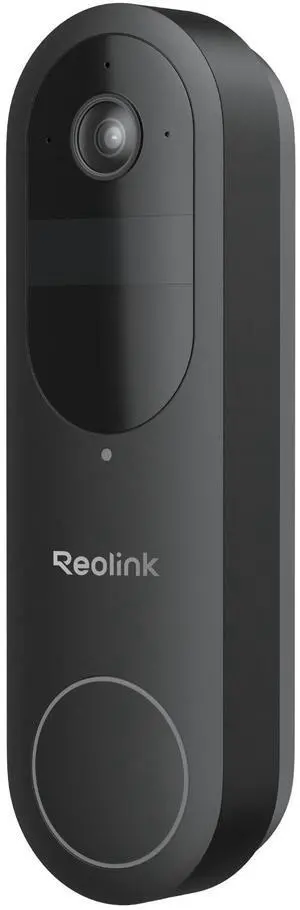 Reolink Video Doorbell Battery - 2K Dual-Band Wi-Fi Battery Doorbell with 1:1 Head-to-Toe View, Person/Vehicle/Package Detection, IP65 Weatherproof