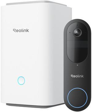 Home Hub with Video Doorbell Battery - Home Security System with 2K Wi-Fi Battery Doorbell, Person/Vehicle/Package Detection, Expandable System Up to 8 Reolink Camera, No Chime