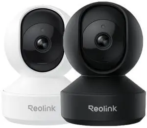 Reolink E1 Pro 2 Pack 4MP Auto-Tracking 5/2.4G WiFi Indoor Security Camera for Home, Two-way Audio Smart Person/Pet Detect Multiple Storage Options, Ideal for Baby Monitor/Pet/Elderly/Gift