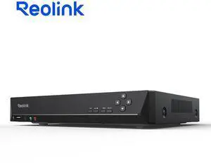 Reolink 8CH NVR 2TB HDD Built-in, Support up to 12MP, 8-Channel PoE NVR for 24/7 Continuous Recording
