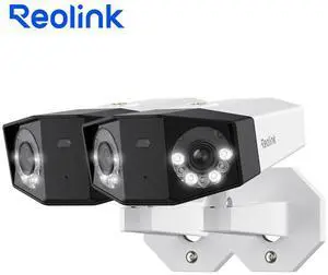 REOLINK Duo 2 PoE-2 Pack 4K PoE Security Camera System, IP Outdoor Camera in 180° FoV by Dual-Lens, Human/Vehicle/Pet Detection, Color Night Vision, Two Way Talk, Up to 256GB Micro SD Card REOLINK Duo 2 PoE-2 Pack 4K PoE Security Camera System, IP Outdoor Camera in 180° FoV by Dual-Lens, Human/Vehicle/Pet Detection, Color Night Vision, Two Way Talk, Up to 256GB Micro SD Card