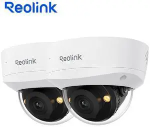 REOLINK RLC-840A 2pcs Cameras 4K PoE IP Camera 125 Degree, Color Night Vision with 3000K Spotlight, IK10 Vandal Proof, Human/Vehicle/Animal Smart Detection, Up to 256GB microSD Card REOLINK RLC-840A 2pcs Cameras 4K PoE IP Camera 125 Degree, Color Night Vision with 3000K Spotlight, IK10 Vandal Proof, Human/Vehicle/Animal Smart Detection, Up to 256GB microSD Card