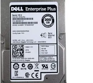 OEM Genuine Dell Seagate Savvio 300GB Inernal Hard Disk ST9300653SS 2.5" FJM3K (Renewed)